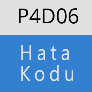 P4D06 hatasi