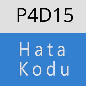 P4D15 hatasi