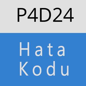 P4D24 hatasi