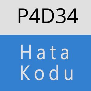 P4D34 hatasi