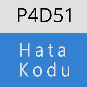 P4D51 hatasi