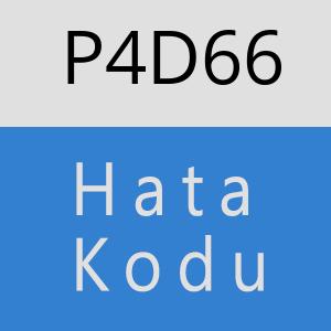 P4D66 hatasi