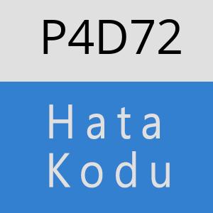 P4D72 hatasi