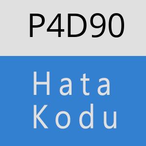 P4D90 hatasi