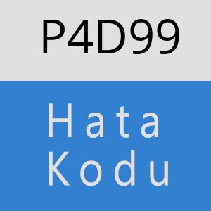 P4D99 hatasi