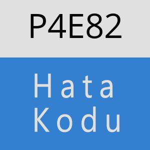 P4E82 hatasi