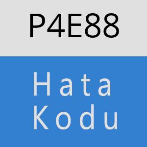 P4E88 hatasi