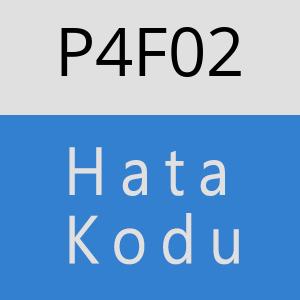 P4F02 hatasi