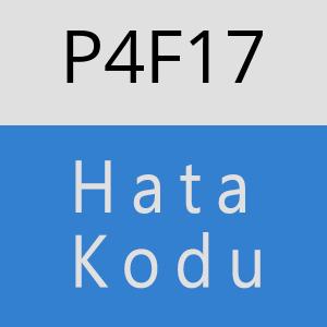 P4F17 hatasi