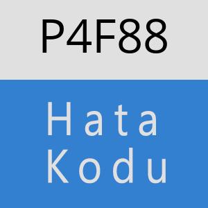 P4F88 hatasi