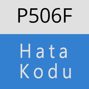 P506F hatasi