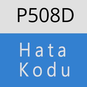 P508D hatasi