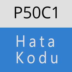 P50C1 hatasi