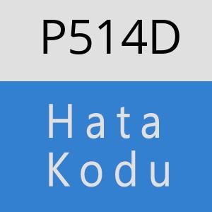 P514D hatasi