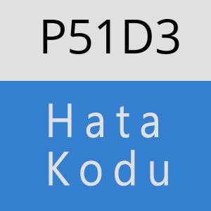 P51D3 hatasi