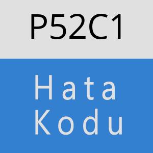 P52C1 hatasi