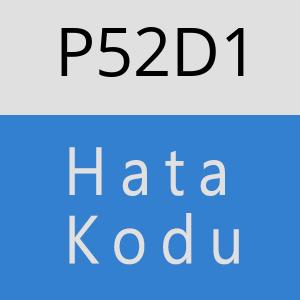 P52D1 hatasi