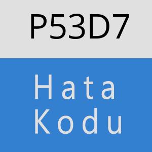 P53D7 hatasi