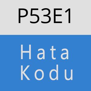 P53E1 hatasi