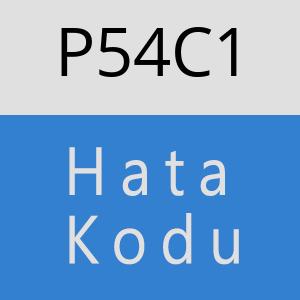 P54C1 hatasi