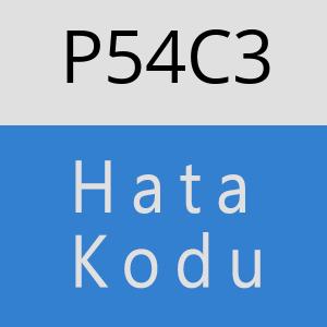 P54C3 hatasi