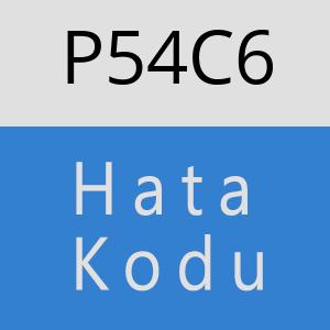 P54C6 hatasi