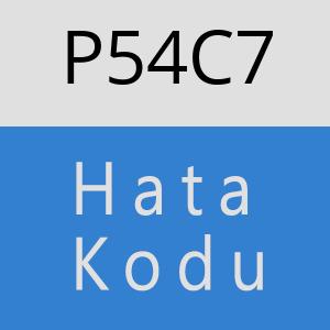 P54C7 hatasi