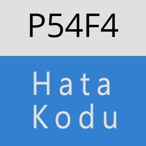 P54F4 hatasi