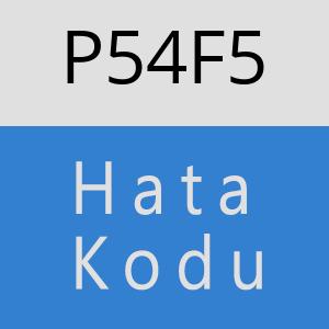 P54F5 hatasi