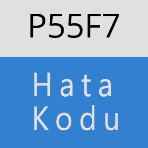 P55F7 hatasi