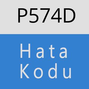 P574D hatasi