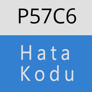 P57C6 hatasi