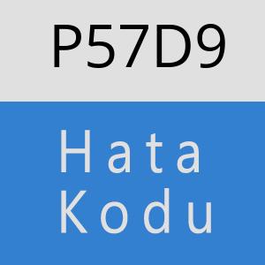 P57D9 hatasi