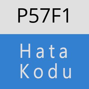 P57F1 hatasi