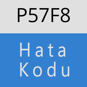 P57F8 hatasi