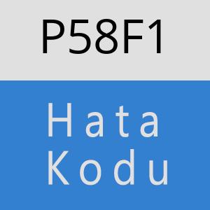 P58F1 hatasi