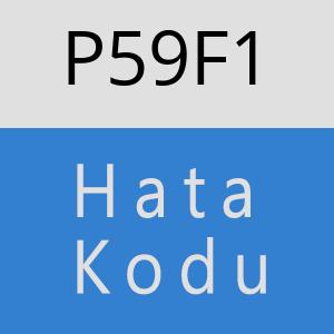 P59F1 hatasi