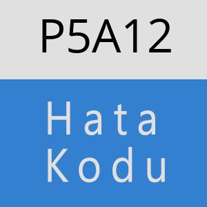 P5A12 hatasi