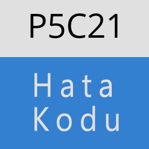 P5C21 hatasi