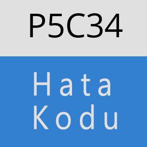 P5C34 hatasi