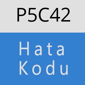 P5C42 hatasi