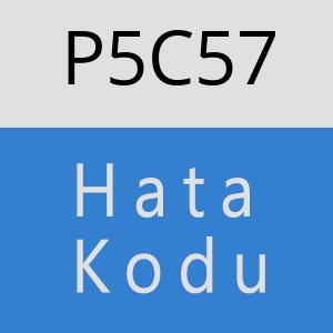 P5C57 hatasi