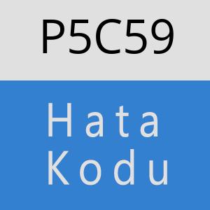 P5C59 hatasi