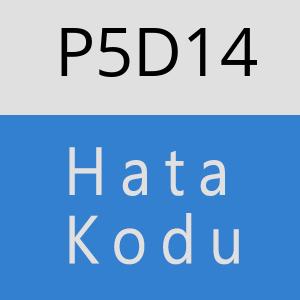 P5D14 hatasi