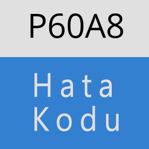 P60A8 hatasi