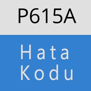 P615A hatasi