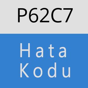 P62C7 hatasi