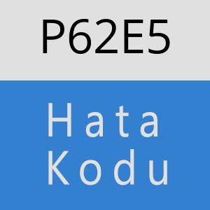 P62E5 hatasi