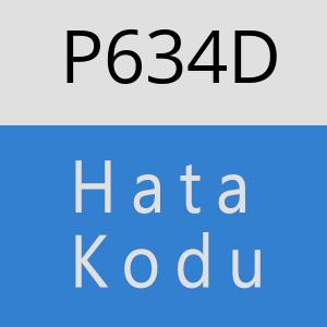 P634D hatasi