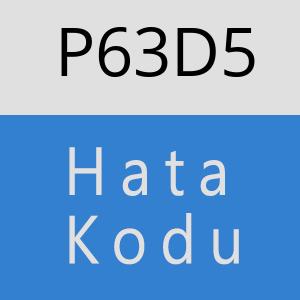 P63D5 hatasi